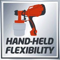 Einhell TC-SY 500 P Verfspuitpistool 500 W Debiet (max.): 550 ml/min - thumbnail