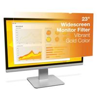 3M Breedbeeld Privacy Filter voor 23-Inch Monitor - Goud
