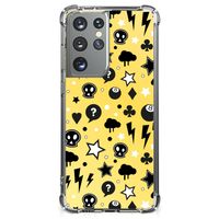 Extreme Case Samsung Galaxy S21 Ultra Punk Geel