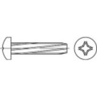 TOOLCRAFT 141782 Tapschroeven M8 40 mm Kruiskop Phillips DIN 7516 Staal Galvanisch verzinkt 500 stuk(s) - thumbnail