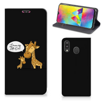 Samsung Galaxy M20 Magnet Case Giraffe