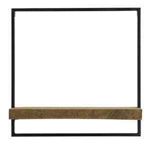 Light & Living Wandplank Maddison 50cm - Donkerbruin