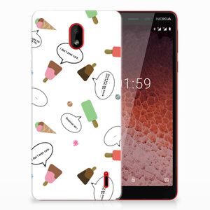 Nokia 1 Plus Siliconen Case IJsjes