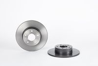 Remschijf COATED DISC LINE BREMBO, Remschijftype: Massief, u.a. für Alfa Romeo, Lancia - thumbnail