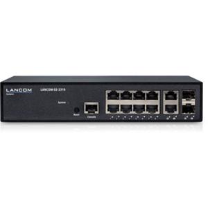 Lancom Systems GS-2310 Managed L2 Gigabit Ethernet (10/100/1000) 1U Zwart