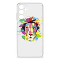 Samsung Galaxy A15 Telefoonhoesje met Naam Lion Color - thumbnail