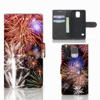 Samsung Galaxy S5 | S5 Neo Wallet Case met Pasjes Vuurwerk