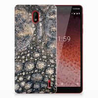 Nokia 1 Plus TPU Hoesje Krokodillenprint