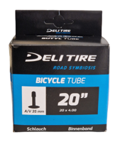 Deli Tire Tire Tire binnenband av7xxl 20 inch 20x4.00 (100-406) av 35mm fatbike - thumbnail