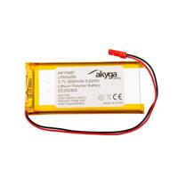 3,7 V 2600 mAh batterij batterij LP654290 lithium-polymeer AKYGA AKY0487 Li-Po batterij PCM JST 2-polige aansluiting 2,54 15 cm