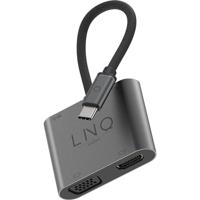 Elements LINQ Adapter 4EN1 USB-C HUB MULTIPORT 1 HDMI, 1 USBC, 1 USBA, 1 VGA