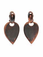 Saint Laurent Pre-Owned boucles d'oreilles pendantes (années 1990) - Tons neutres