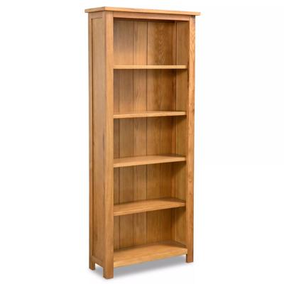 vidaXL Boekenkast met 5 schappen 60x22,5x140 cm massief eikenhout vidaXL Boekenkast met 5 schappen 60x22,5x140 cm massief eikenhout