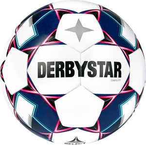 Derbystar Voetbal Tempo TT V22 wit blauw 1179