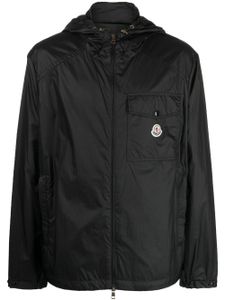 Moncler veste Samakar à capuche - Noir