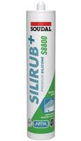 Soudal Silirub+ S8800 | Natuursteen | Siliconenkit | Middengrijs | 300 ml - 120991 - thumbnail