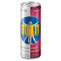 Bullit Energy Drink, suikervrij, rode bessen, 250ML bij Jumbo