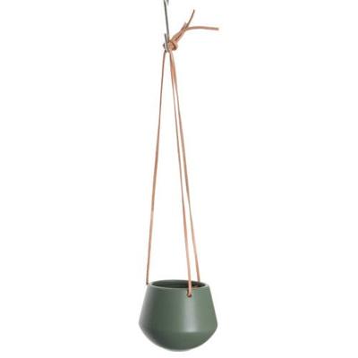 present time PT2845GR plantenbak Binnen Plantenpot Ophanging Keramisch Groen