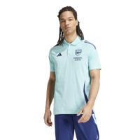 adidas Arsenal Polo 2024-2025 Lichtblauw Donkerblauw - thumbnail