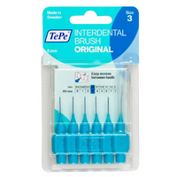 TePe Interdentale Ragers Original 0.6 mm blauw - 6 stuks