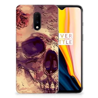 Silicone Back Case OnePlus 7 Skullhead Silicone Back Case OnePlus 7 Skullhead