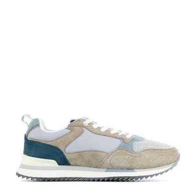 HOFF Bristol suède sneakers beige/blauw