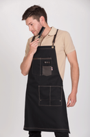 Norvil 649 Barber Water Repellent Bib Apron - thumbnail