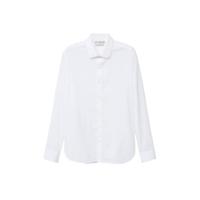 Mango Man slim fit overhemd wit