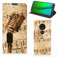 Motorola Moto G7 | G7 Plus Stand Case Bladmuziek