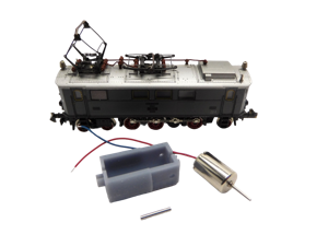 micromotor NM037 N motor ombouwset voor Minitrix E 36, EP 3/6