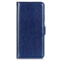 iPhone 15 Pro Wallet Case met Magnetische Sluiting - Blauw