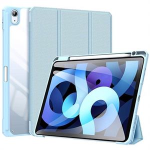 Dux Ducis Toby iPad Air 2020/2022 Tri-Fold Smart Folio Case - Lichtblauw