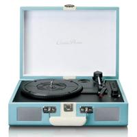 Lenco Versterkte draaitafel (Tt-110 blauw), met luidsprekers en Bluetooth 5.0
