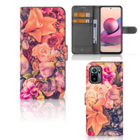 Xiaomi Redmi Note 10S | 10 4G | Poco M5s Hoesje Bosje Bloemen - thumbnail