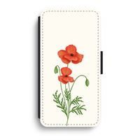 Red poppy: iPhone XR Flip Hoesje - thumbnail