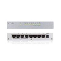 Zyxel 8-poorts Gigabit Ethernet-switch voor gaming en media, Levenslange garantie [GS108S]