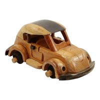 Houten Volkswagen Kever (14 x 8 cm)