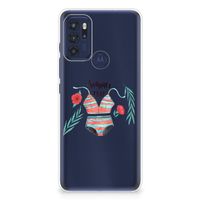 Motorola Moto G60s Telefoonhoesje met Naam Boho Summer