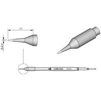 JBC Tools C245032 Soldeerpunt Ronde vorm, Recht Grootte soldeerpunt 0.4 mm Lengte soldeerpunt: 11 mm Inhoud: 1 stuk(s)