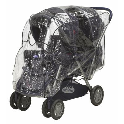 Universele regenhoes voor dubbele kinderwagen - Duowagen - Duo Buggy - Tweelingwagen Universele regenhoes voor dubbele kinderwagen - Duowagen - Duo Buggy - Tweelingwagen