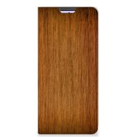 Xiaomi Redmi Note 10 Pro Book Wallet Case Donker Hout