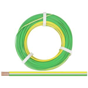 Donau Elektronik 325-354-50 Draad 3 x 0.25 mm² Geel, Wit, Groen 50 m