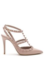 Valentino Garavani escarpins Rockstud - Tons neutres