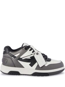 Off-White Out Of Office leather sneakers - GREY