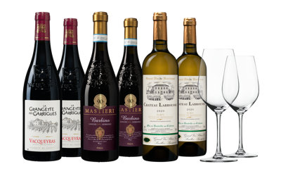 Culinair Wijnpakket + Glazen