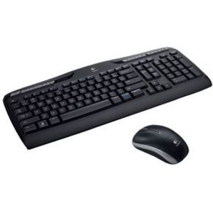 Logitech MK320 toetsenbord RF Draadloos AZERTY Frans Zwart