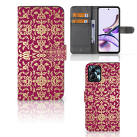 Wallet Case Motorola Moto G13 | G23 Barok Pink - thumbnail