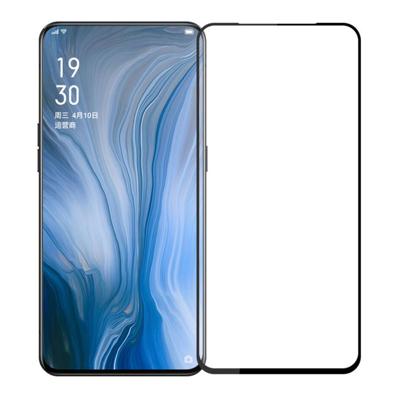 Shop4 - Oppo Reno Glazen Screenprotector - Edge-To-Edge Gehard Glas Transparant