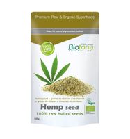 Hemp raw hulled seeds bio