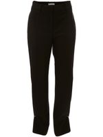 JW Anderson pantalon slim à détail d'anneau - Noir